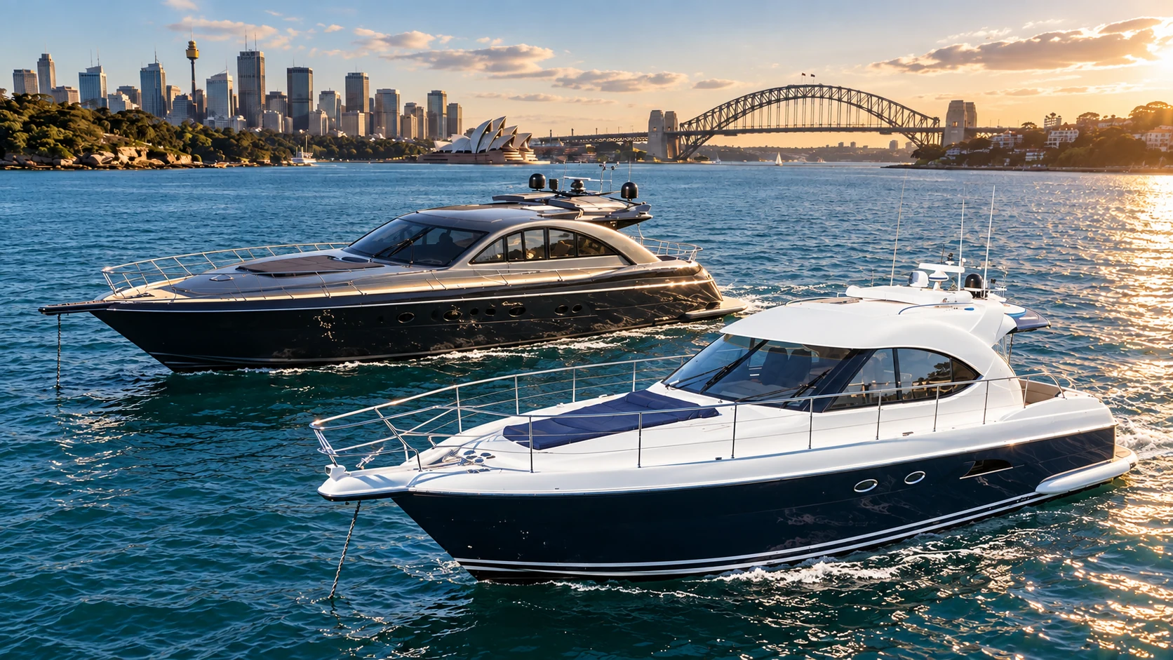 Brand artwork showing SEADUCTION and PROMETHEUS together on Sydney Harbour